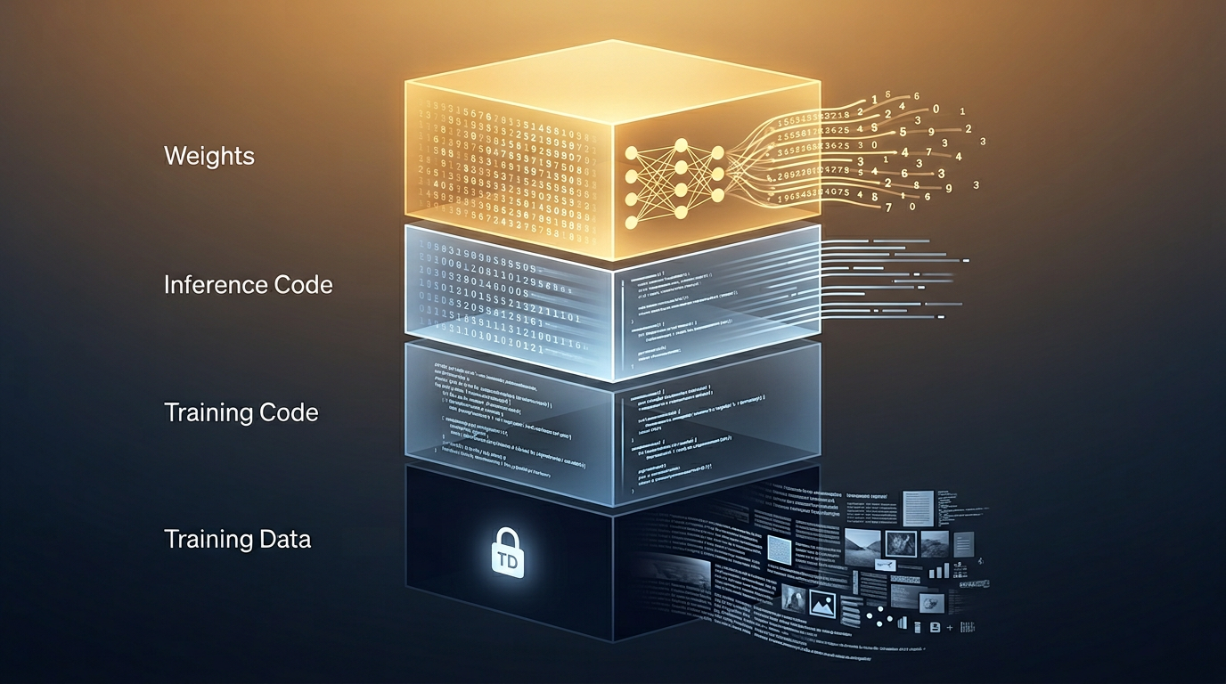 大模型的开源,到底开源了什么